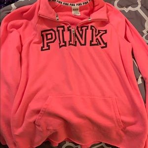 PINK Victoria’s secret bright pink pullover